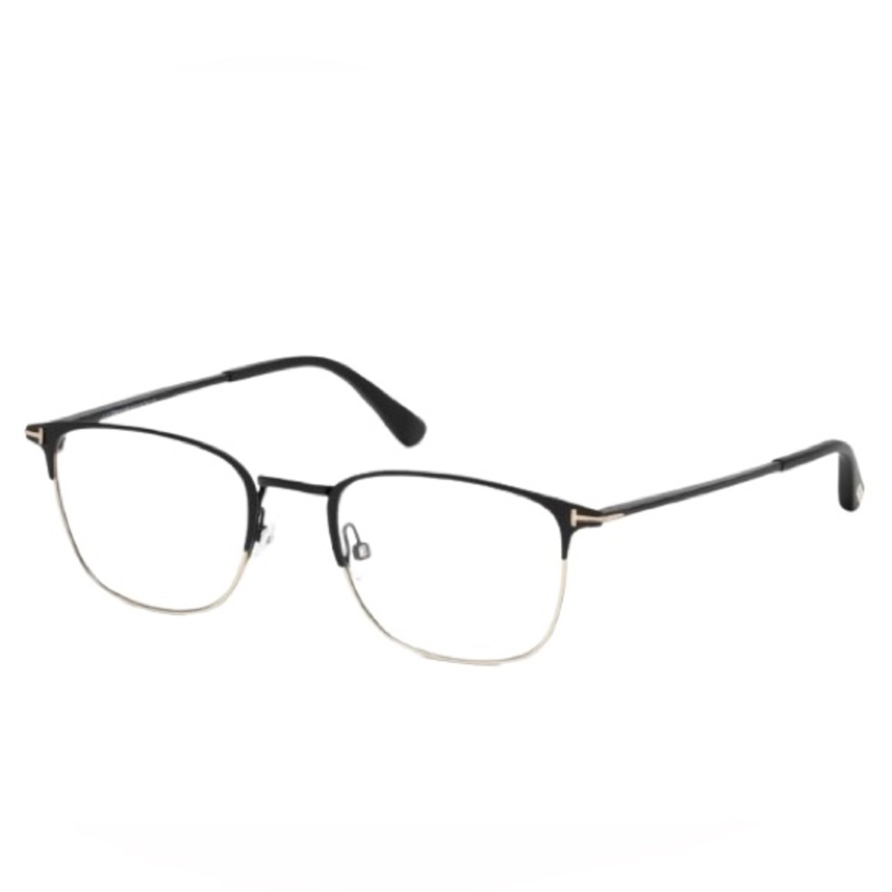 Tom Ford Authentic Stylish & Trendy Matte Black and Gold Eyeglasses FT 5453 002